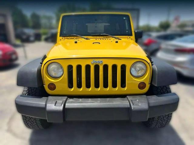 Photo of 2008 Yellow Jeep Wrangler