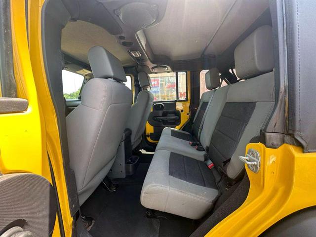 Photo of 2008 Yellow Jeep Wrangler