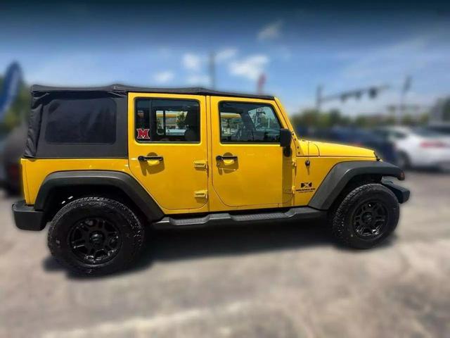Photo of 2008 Yellow Jeep Wrangler