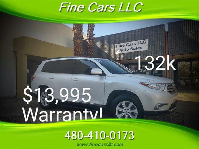 Photo of 2013 Blizzard Pearl Toyota Highlander