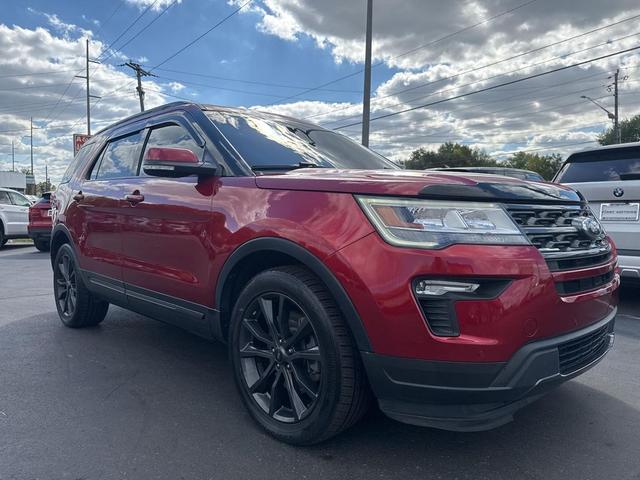 Photo of 2018 Ruby Red Metallic Tinted Clearcoat Ford Explorer