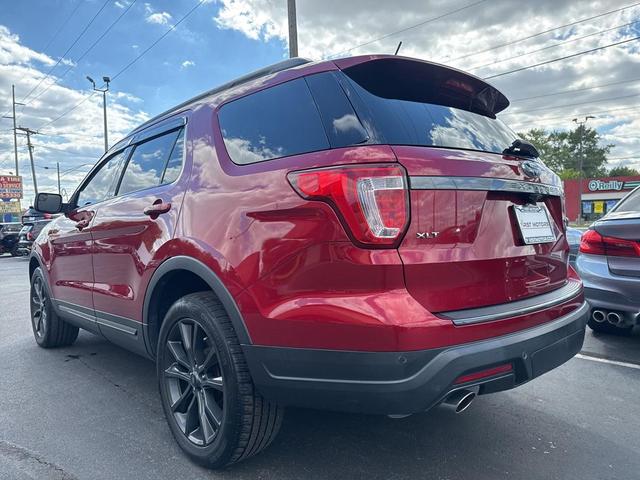 Photo of 2018 Ruby Red Metallic Tinted Clearcoat Ford Explorer