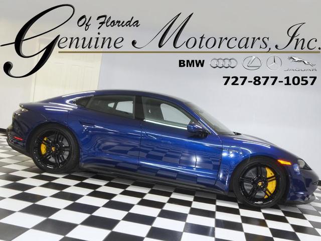 Photo of 2020 Gentian Blue Metallic Porsche Taycan