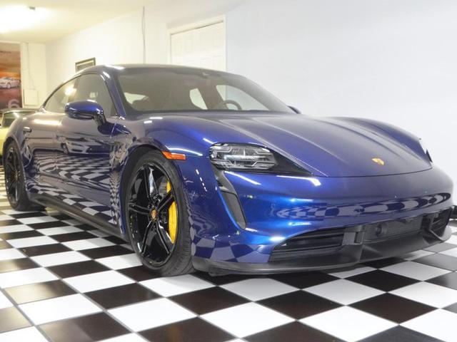 Photo of 2020 Gentian Blue Metallic Porsche Taycan