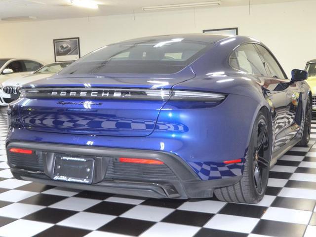 Photo of 2020 Gentian Blue Metallic Porsche Taycan