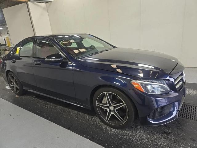 Photo of 2016 Blue Mercedes-Benz C-Class