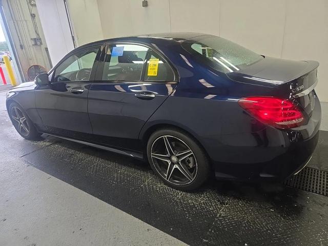 Photo of 2016 Blue Mercedes-Benz C-Class