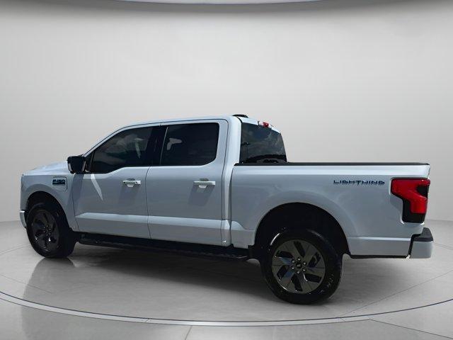 Photo of 2025 Space White Metallic Ford F-150 Lightning