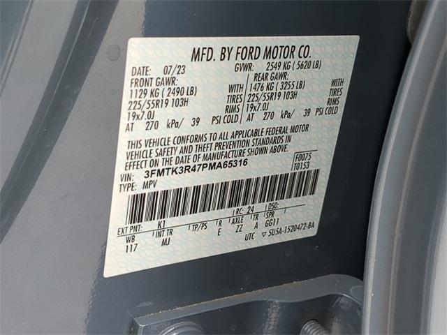 Photo of 2023 Vapor Blue Metallic Ford Mustang Mach-E