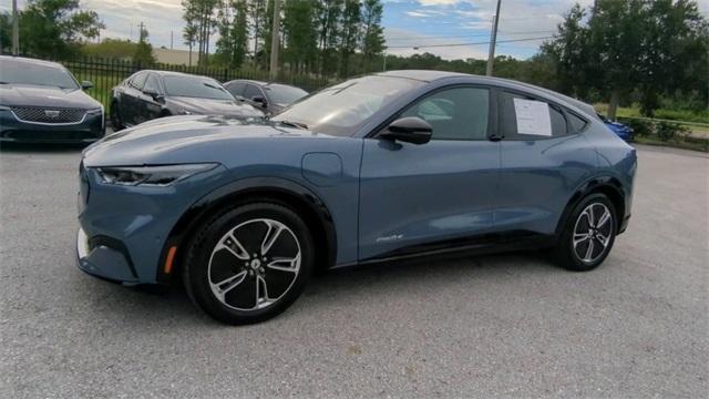Photo of 2023 Vapor Blue Metallic Ford Mustang Mach-E