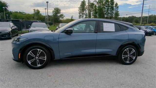 Photo of 2023 Vapor Blue Metallic Ford Mustang Mach-E