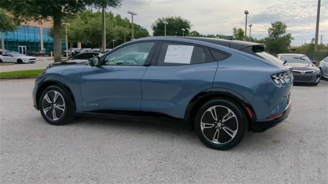 Photo of 2023 Vapor Blue Metallic Ford Mustang Mach-E
