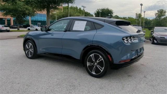 Photo of 2023 Vapor Blue Metallic Ford Mustang Mach-E