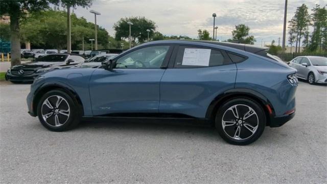 Photo of 2023 Vapor Blue Metallic Ford Mustang Mach-E