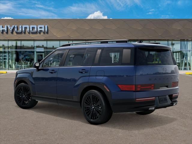 Photo of 2025 Atlantic Blue Hyundai SANTA FE HEV