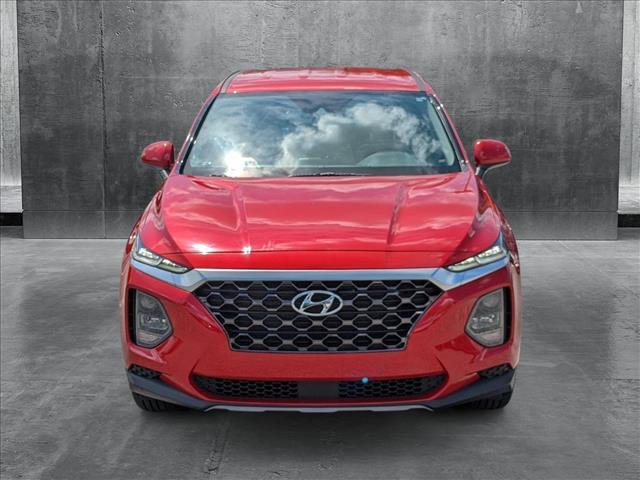 Photo of 2020 Calypso Red Hyundai SANTA FE