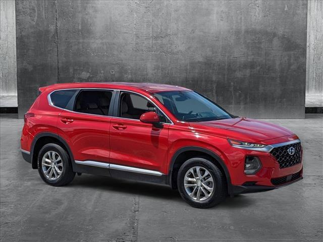 Photo of 2020 Calypso Red Hyundai SANTA FE