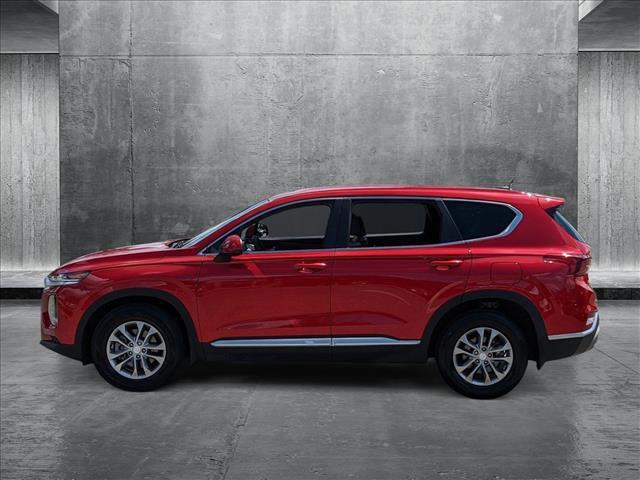Photo of 2020 Calypso Red Hyundai SANTA FE
