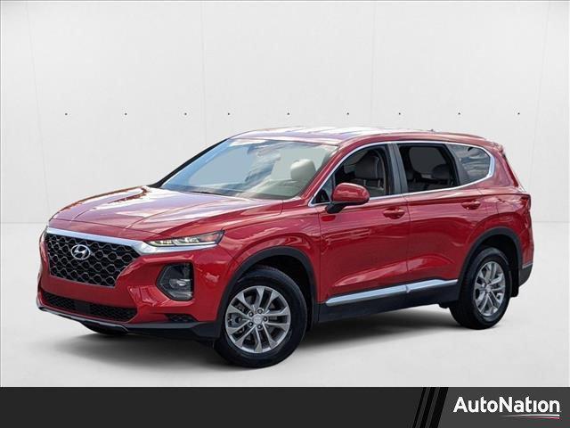 Photo of 2020 Calypso Red Hyundai SANTA FE