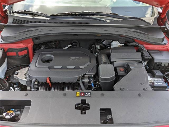 Photo of 2020 Calypso Red Hyundai SANTA FE