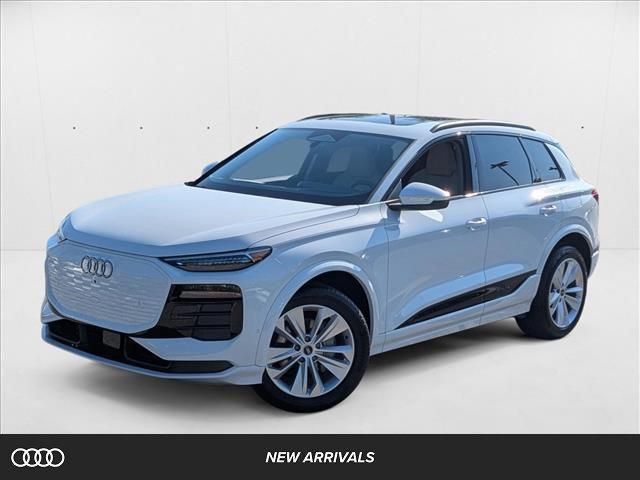 Photo of 2025 Glacier White Metallic Audi Q6 e-tron