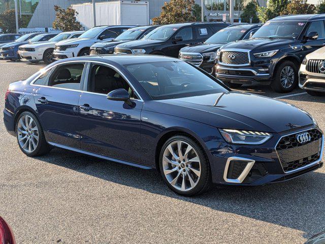 Photo of 2022 Navarra Blue Metallic Audi A4