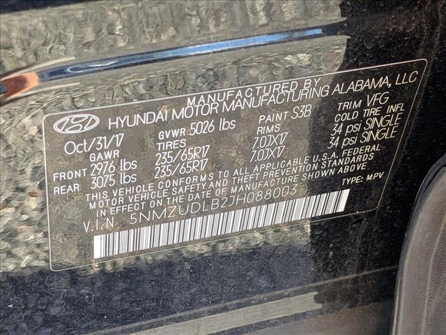 Photo of 2018 Twilight Black Hyundai Santa Fe Sport