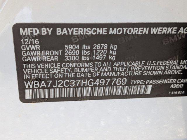 Photo of 2017 Mineral White Meta BMW 740e