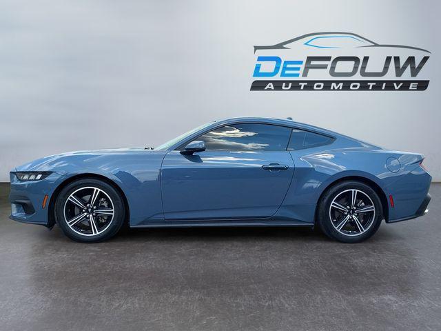 Photo of 2024 Vapor Blue Metallic Ford Mustang