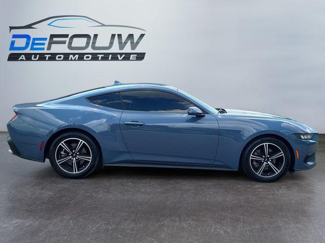 Photo of 2024 Vapor Blue Metallic Ford Mustang