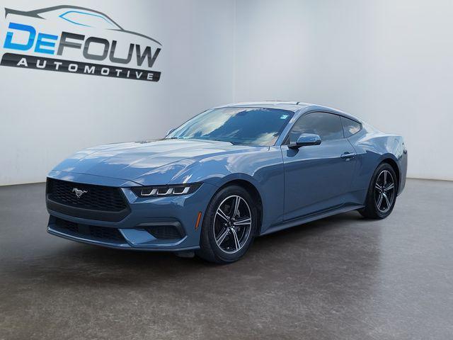 Photo of 2024 Vapor Blue Metallic Ford Mustang