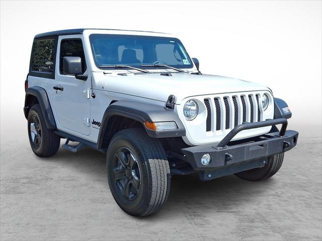 Photo of 2022 Bright White Clearcoat Jeep Wrangler