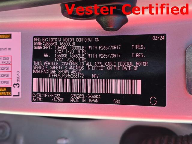 Photo of 2024 Classic Silver Metallic Toyota 4Runner