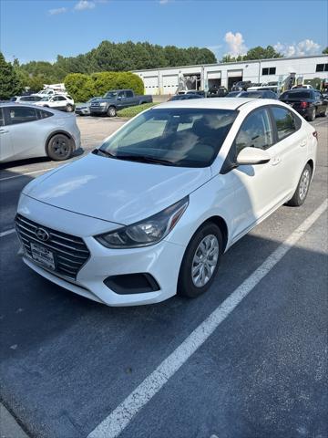 Photo of 2020 Frost White Pearl Hyundai Accent