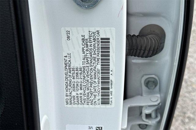 Photo of 2022 Platinum White Pearl Honda Accord