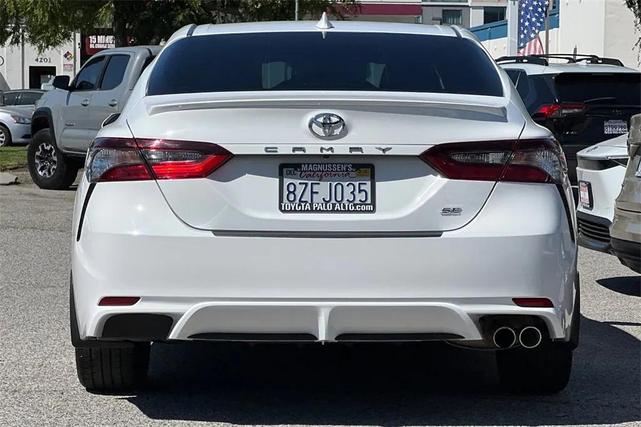 Photo of 2022 White Toyota Camry