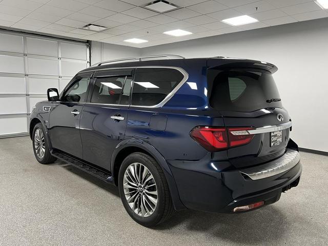 Photo of 2018 Hermosa Blue INFINITI QX80