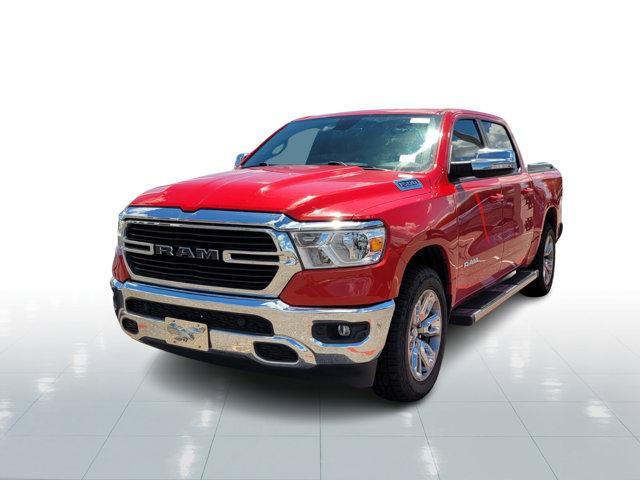 Photo of 2021 Flame Red Clearcoat RAM 1500