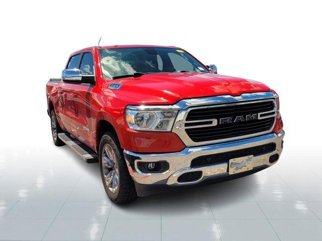 Photo of 2021 Flame Red Clearcoat RAM 1500