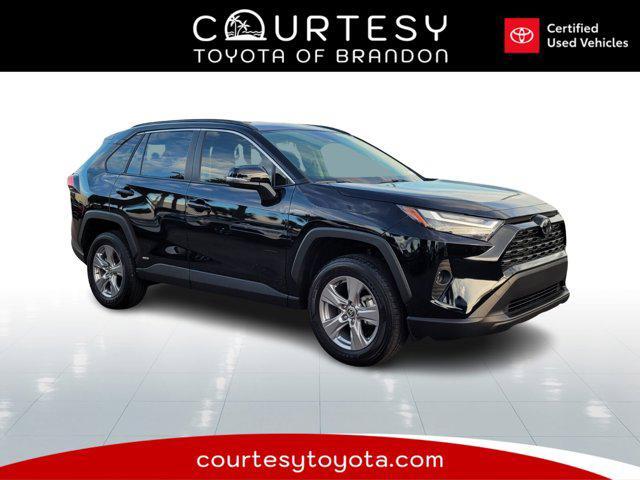 Photo of 2025 Midnight Black Metallic Toyota RAV4 Hybrid