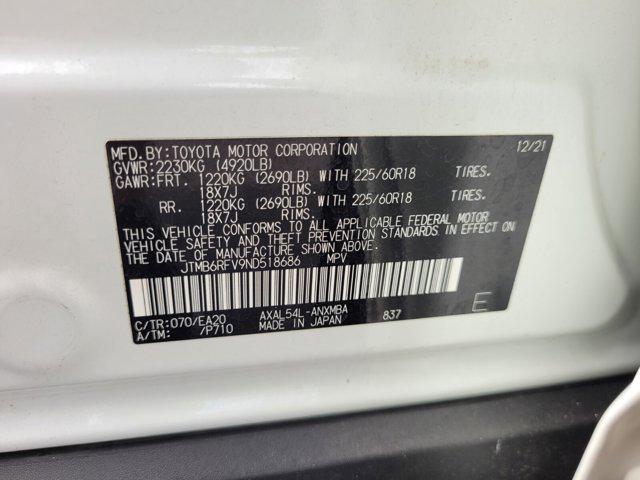 Photo of 2022 Blizzard Pearl Toyota RAV4 Hybrid