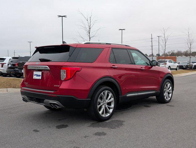 Photo of 2021 Rapid Red Metallic Tinted Clearcoat Ford Explorer