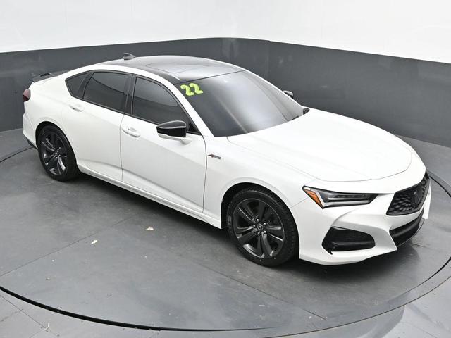 Photo of 2022 Platinum White Pearl Acura TLX