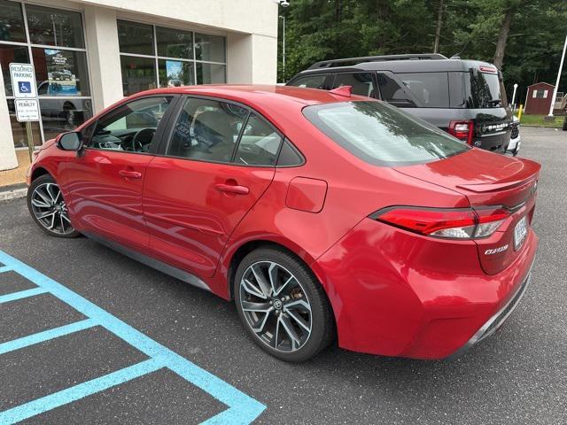 Photo of 2021 Barcelona Red Metallic Toyota Corolla