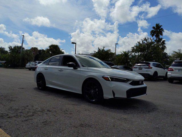 Photo of 2025 Platinum White Honda Civic Hybrid