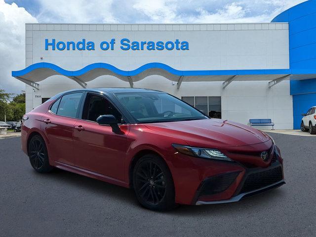 Photo of 2022 Red Toyota Camry
