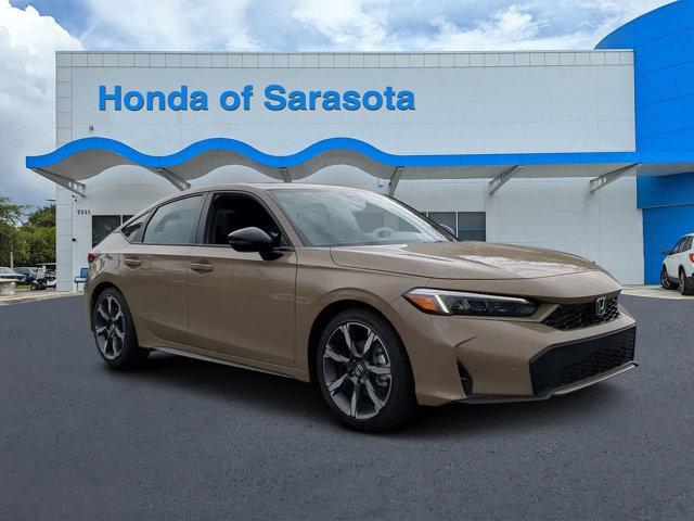 Photo of 2025 Sand Dune Pearl Honda Civic Hybrid