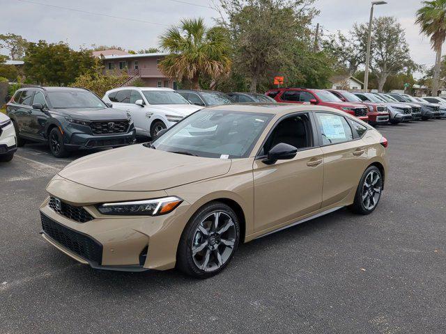 Photo of 2025 Sand Dune Pearl Honda Civic Hybrid
