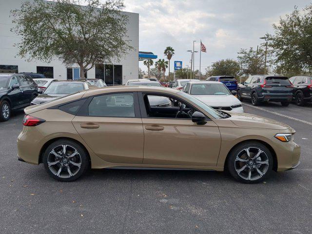 Photo of 2025 Sand Dune Pearl Honda Civic Hybrid