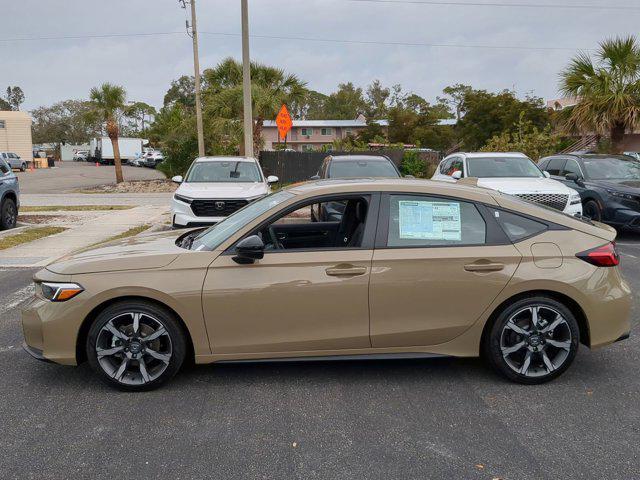 Photo of 2025 Sand Dune Pearl Honda Civic Hybrid